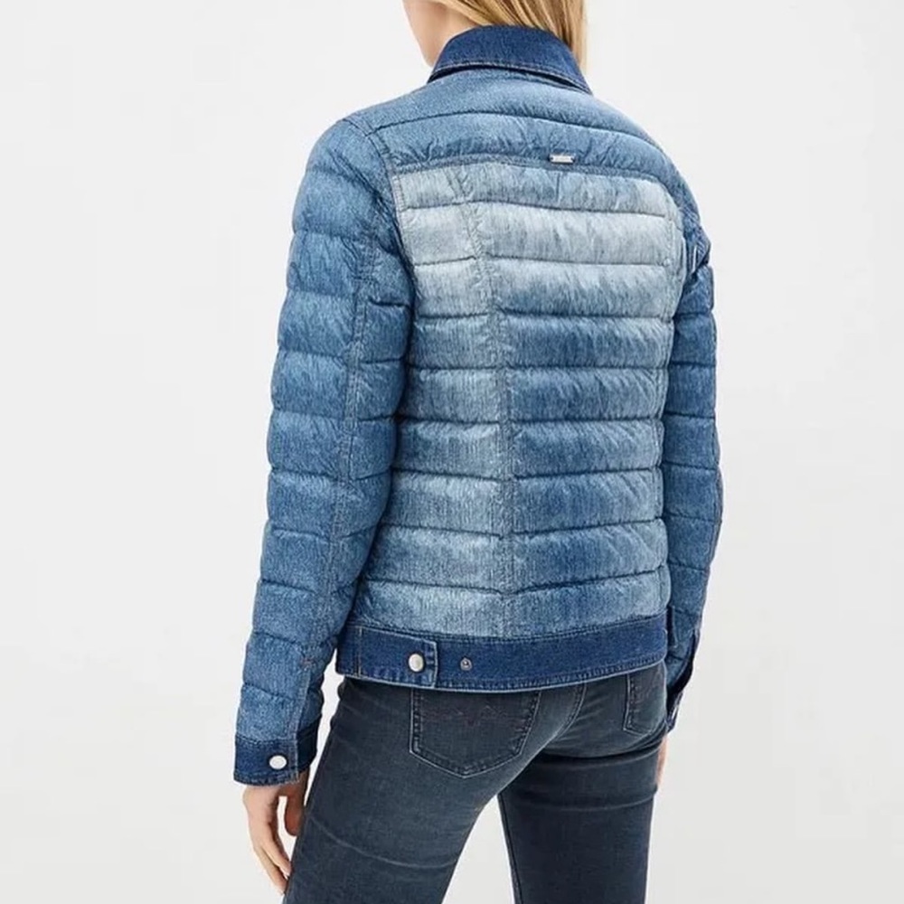 Guess Los Angeles Denim puffer jacket - Picture 3 of 13